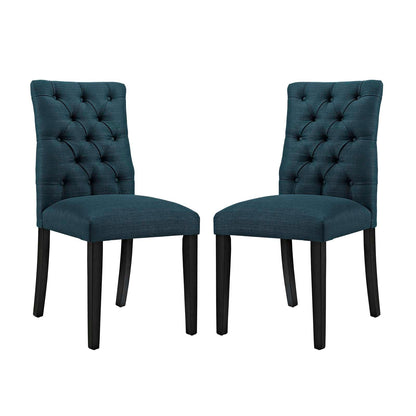 Duchess Fabric Dining Chair Set of 2 by Modway