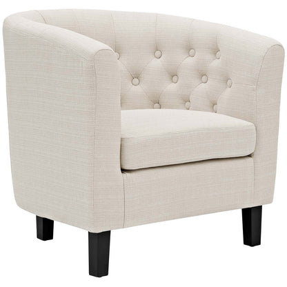 Prospect 2 Piece Upholstered Fabric Armchair Set by Modway