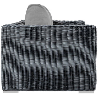 Summon Outdoor Patio Sunbrella¨ Loveseat by Modway