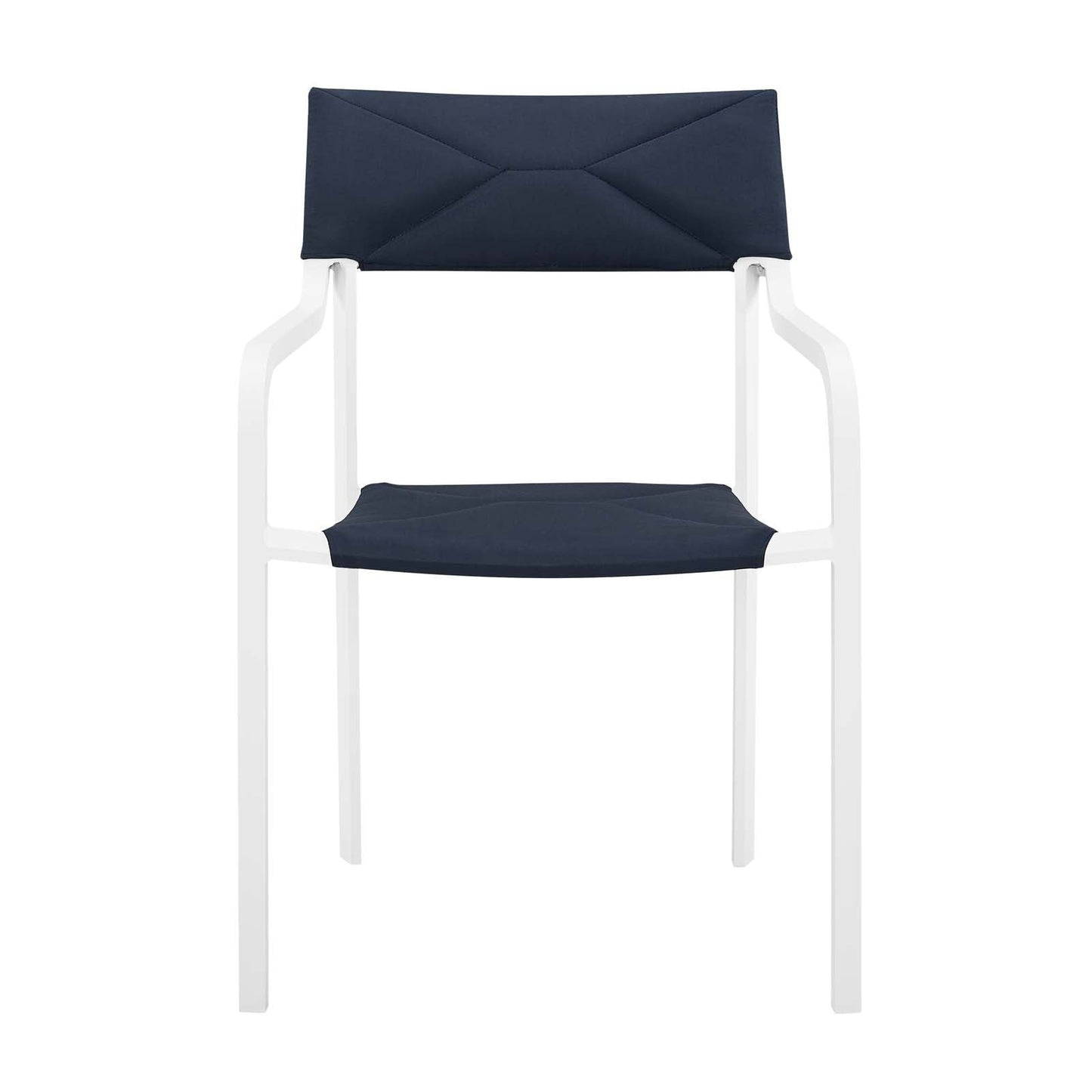 Raleigh Outdoor Patio Aluminum Armchair Set of 2 by Modway