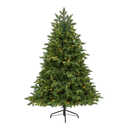 5' Wyoming Fir Artificial Christmas Tree with 250 Clear LED Lights
