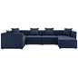 Saybrook 6-Piece Outdoor Patio Upholstered Sectional Sofa by Modway