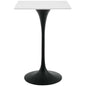 Lippa 28" Square Wood Bar Table by Modway