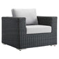 Summon Outdoor Patio Fabric Sunbrella¨ Armchair by Modway