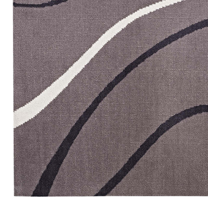 Therese Abstract Swirl 5x8 Area Rug by Modway
