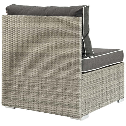 Repose Outdoor Patio Armless Chair by Modway
