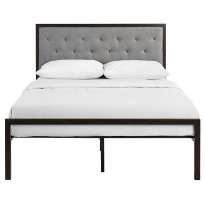 Mia Fabric Full Bed by Modway
