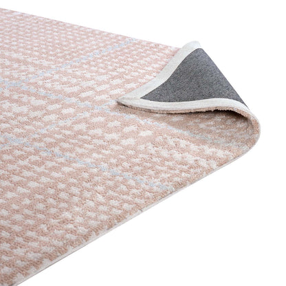 Kaja Abstract Plaid 5x8 Area Rug by Modway