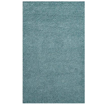 Enyssa Solid 5x8 Shag Area Rug by Modway