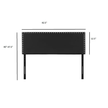 Phoebe Upholstered Vinyl King Headboard by Modway