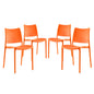 Hipster Dining Side Chair Set of 4 by Modway