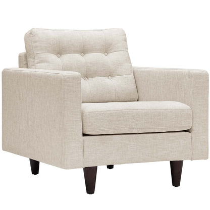 Empress Upholstered Fabric Armchair by Modway