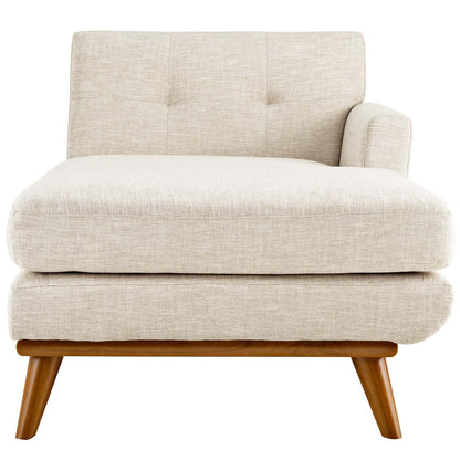 Engage Right-Facing Upholstered Fabric Chaise by Modway