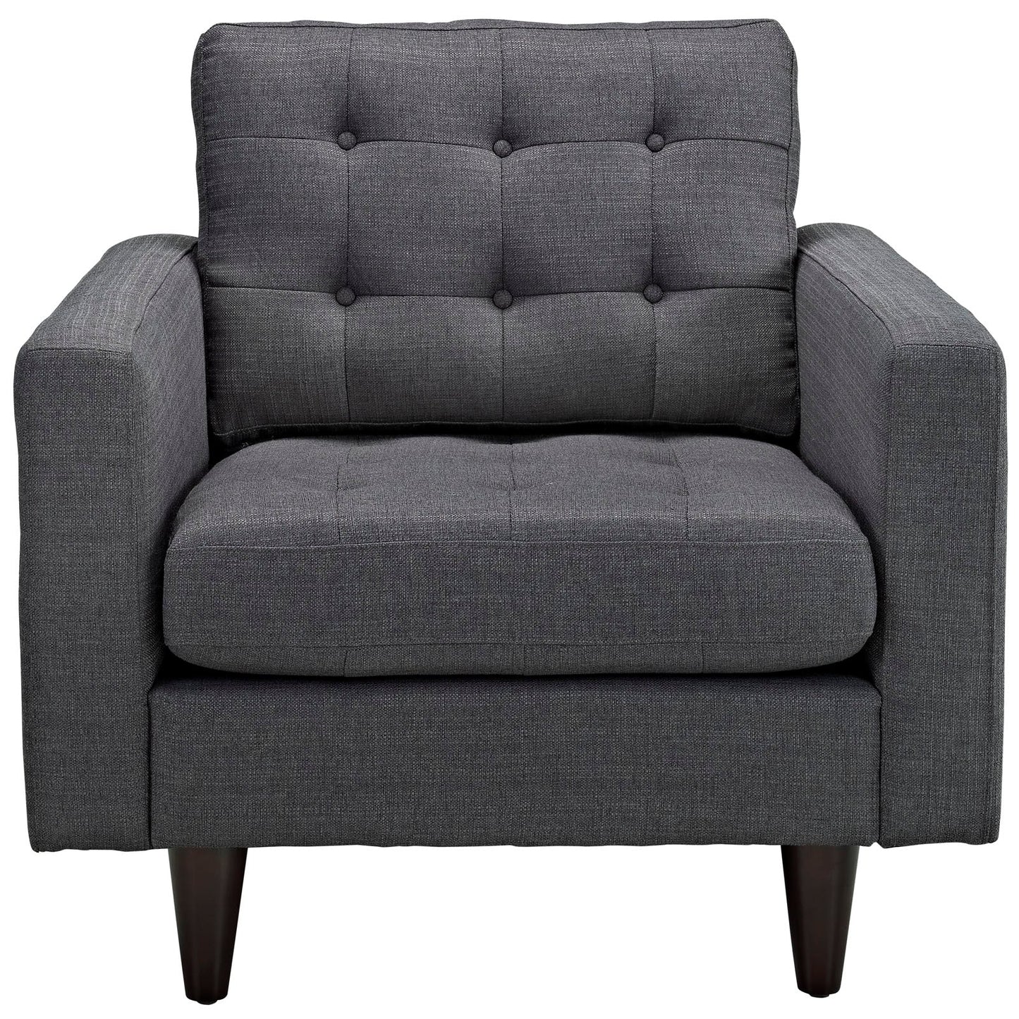 Empress Upholstered Fabric Armchair by Modway