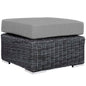 Summon Outdoor Patio Sunbrella¨ Ottoman by Modway