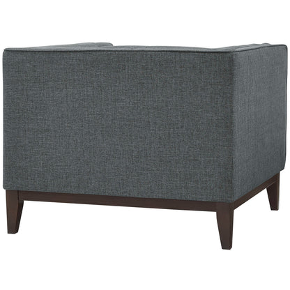 Serve Upholstered Fabric Armchair by Modway
