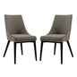 Viscount Fabric Dining Side Chair Set of 2 by Modway