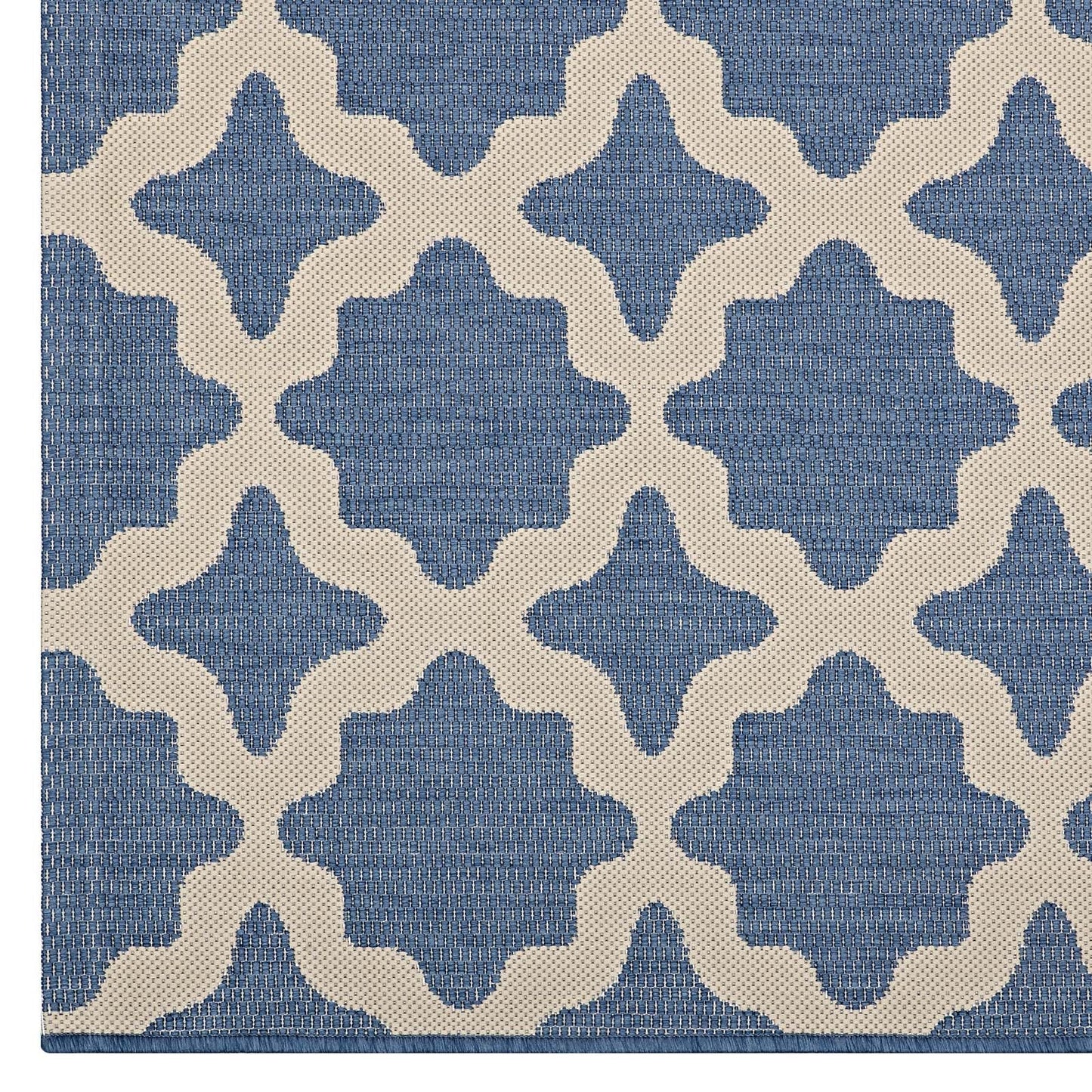 Cerelia Moroccan Trellis Indoor and Outdoor 8x10 Area Rug by Modway