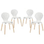 Path Dining Chair Set of 4 by Modway