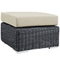Summon Outdoor Patio Sunbrella¨ Ottoman by Modway