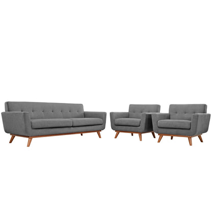 Engage Armchairs and Sofa Set of 3 by Modway