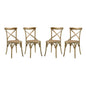 Gear Dining Side Chair Set of 4 by Modway