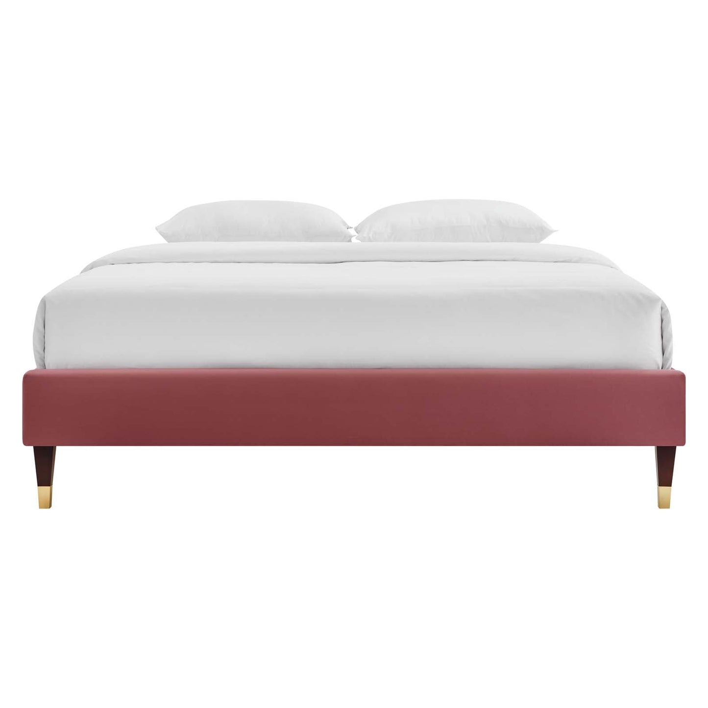 Harlow Performance Velvet Twin Platform Bed Frame by Modway