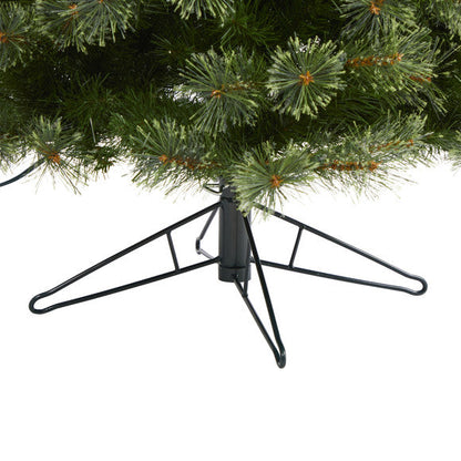 6.5' Cashmere Slim Artificial Christmas Tree with 350 Warm White Lights