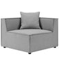 Saybrook Outdoor Patio Upholstered Sectional Sofa Corner Chair by Modway