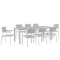 Maine 9 Piece Outdoor Patio Dining Set by Modway