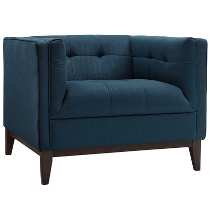 Serve Upholstered Fabric Armchair by Modway