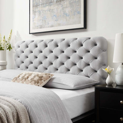 Lizzy Tufted Performance Velvet Full/QueenHeadboard by Modway