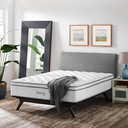 Jenna 14" Innerspring and Foam California King Mattress by Modway