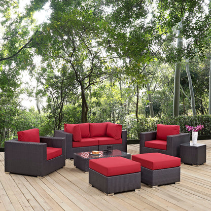 Convene 8 Piece Outdoor Patio Sectional Set by Modway