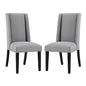 Baron Fabric Dining Chair Set of 2 by Modway