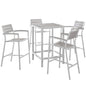 Maine 5 Piece Outdoor Patio Bar Set by Modway
