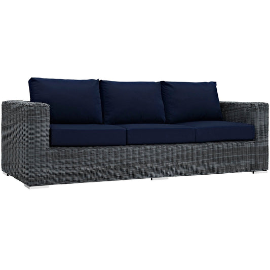 Summon Outdoor Patio Sunbrella¨ Sofa by Modway