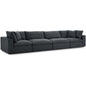 Commix 4 Piece Down Filled Overstuffed Sectional Sofa Set by Modway