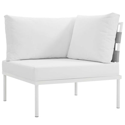 Harmony 10 Piece Outdoor Patio Aluminum Sectional Sofa Set by Modway