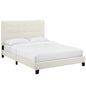 Melanie Tufted Button Upholstered Performance Velvet Full Platform Bed by Modway