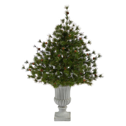 44' Colorado Mountain Pine Artificial Christmas Tree w/ 50 Clear Lights