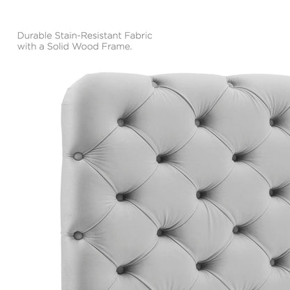 Lizzy Tufted Performance Velvet Full/QueenHeadboard by Modway