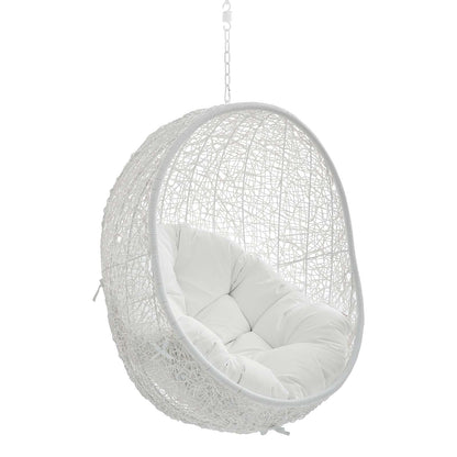 Hide Sunbrella¨ Fabric Swing Outdoor Patio Lounge Chair Without Stand by Modway