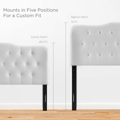 Annabel Upholstered Vinyl Queen Headboard by Modway