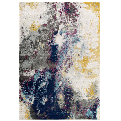 Entourage Adeline Contemporary Modern Abstract 8x10 Area Rug by Modway