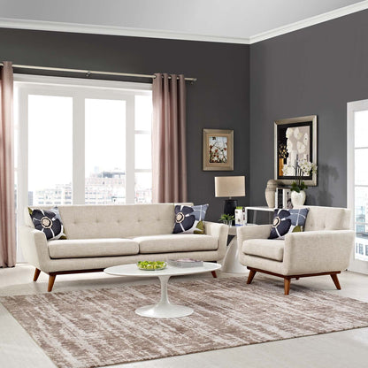 Engage Armchair and Sofa Set of 2 by Modway