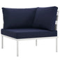 Harmony Outdoor Patio Aluminum Corner Sofa by Modway
