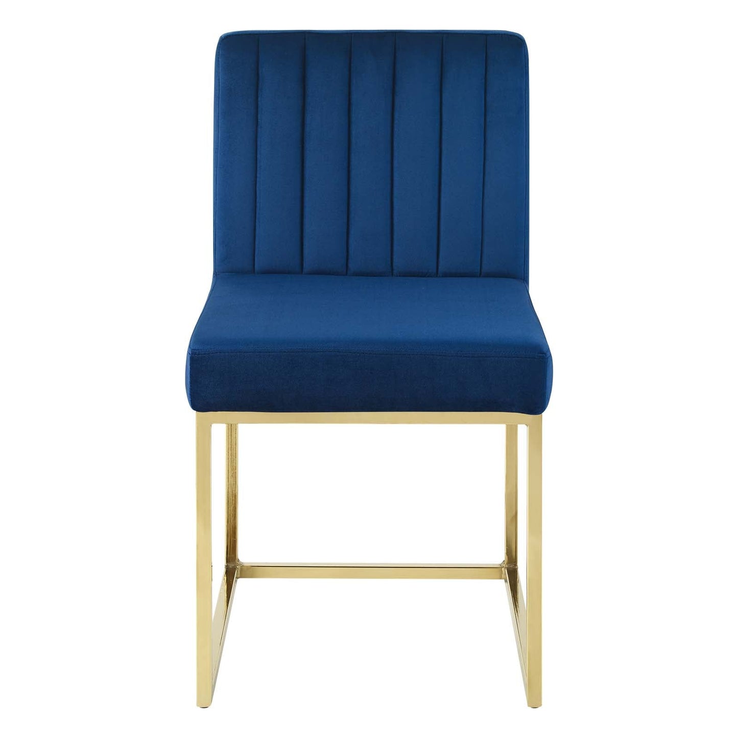 Carriage Performance Velvet Dining Chair Set of 2 by Modway