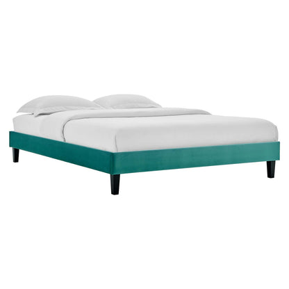 Elise Performance Velvet Twin Platform Bed by Modway