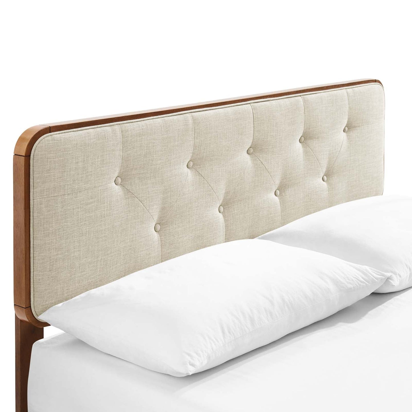 Bridgette Wood Full Platform Bed With Angular Frame by Modway